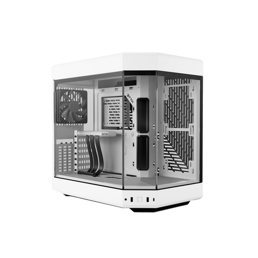 HYTE Y60 Snow White ATX Mid Tower Case - White