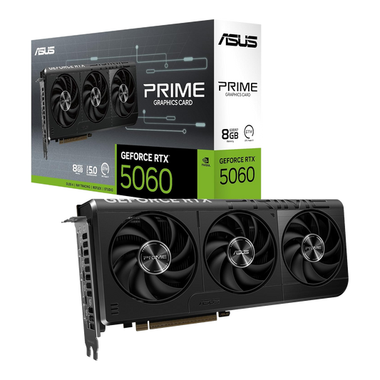 ASUS Prime SFF-Ready GeForce RTX 5060 8GB GDDR7 Graphics Card