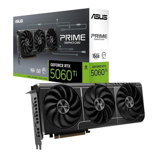 ASUS Prime SFF-Ready GeForce RTX 5060 Ti 16GB GDDR7 Graphics Card
