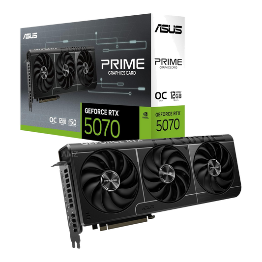 Asus PRIME OC GeForce RTX 5070 12 GB Video Card