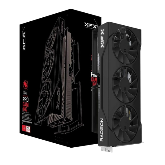 XFX Swift Radeon RX 9060 XT OC Triple Fan 16GB GDDR6 Graphics Card
