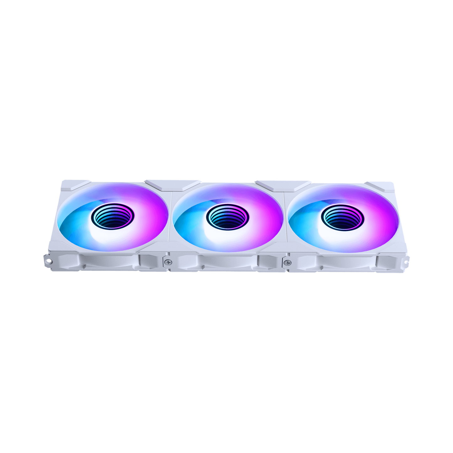 120mm - Phanteks M25-120 Gen2 ARGB - White - Reverse Airflow - 3 Pack