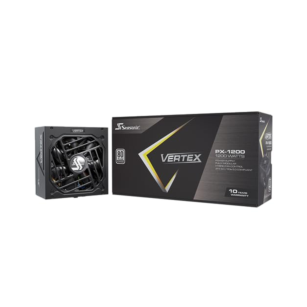 Seasonic VERTEX PX-1200, 1200W 80+ Platinum, ATX 3.0 / PCIe 5.0 Compliant Power Pupply