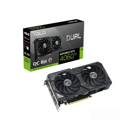 ASUS Dual GeForce RTX 4060 Ti EVO OC, 8GB GDDR6 Graphics Card