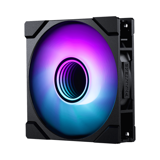 120mm - Phanteks M25-120 Gen2 ARGB - Black - Reverse Airflow