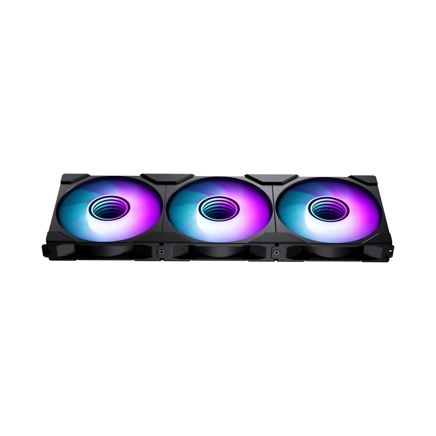 120mm - Phanteks M25-120 Gen2 ARGB - Black - Reverse Airflow - 3 Pack