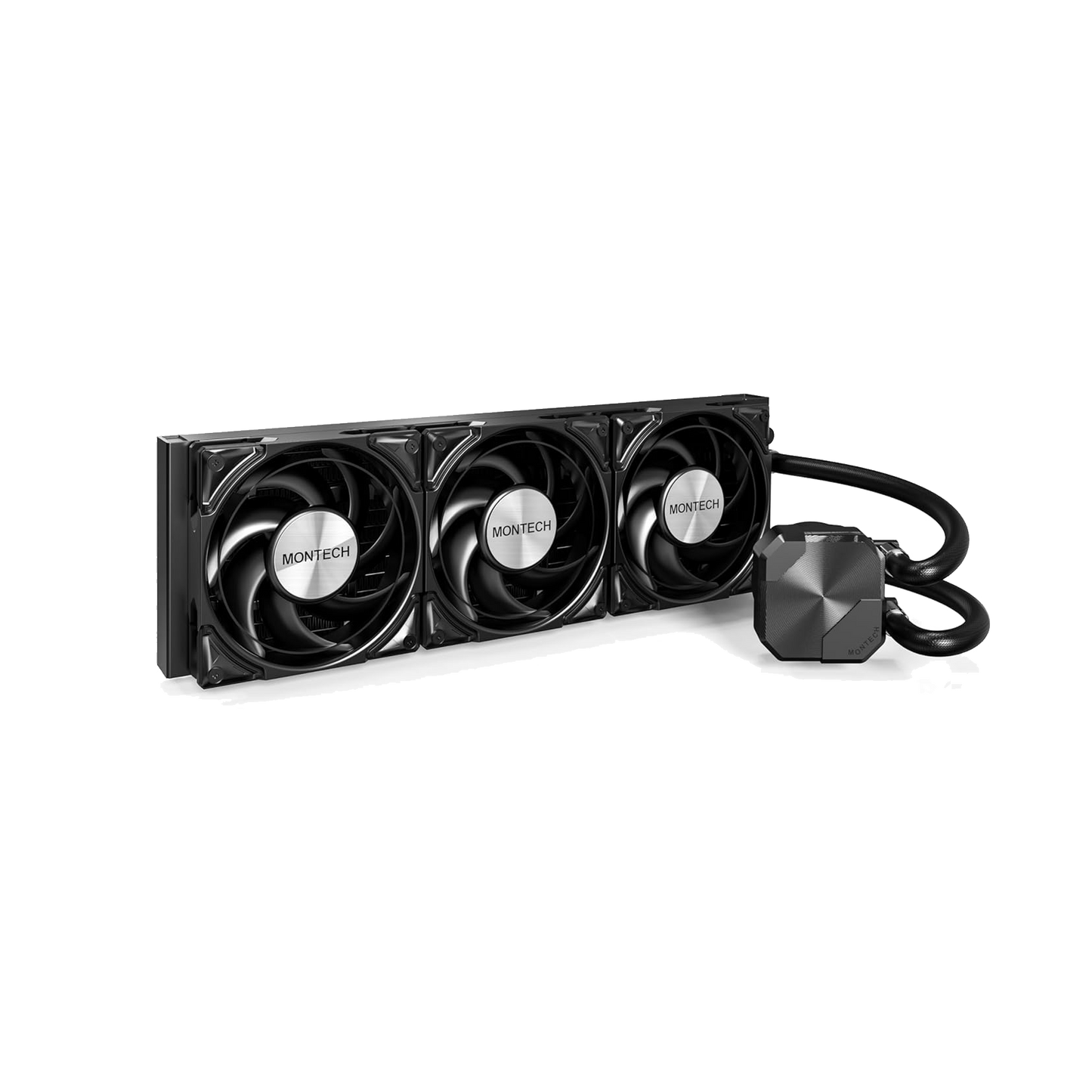 MONTECH HyperFlow Silent 360 - Liquid Cooler, 360mm radiator - Black