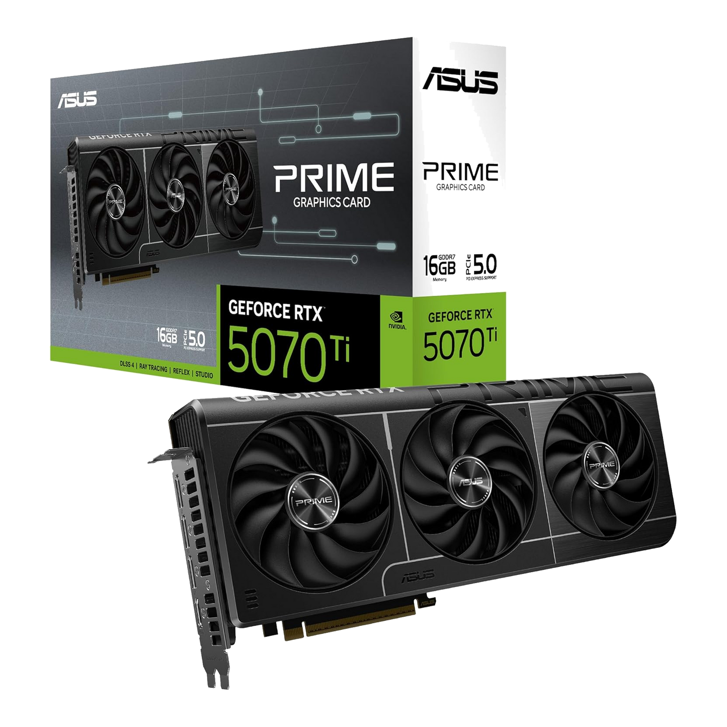 Asus PRIME GeForce RTX 5070 Ti 16 GB Video Card