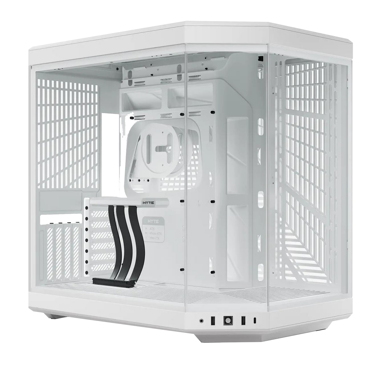 HYTE Y70 ATX Mid Tower Case - White